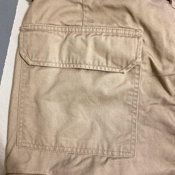 Basic Editions Pants Mens Basic Editions Khaki Cargo Pants Poshmark